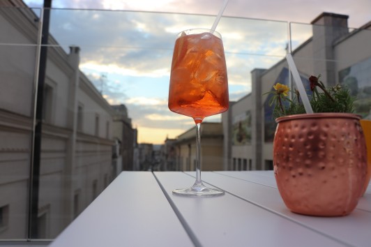 Drink con vista mozzafiato al Monun